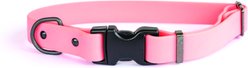 Euro-Dog Waterproof Quick Release PVC Dog Collar, Pink, X-Small
