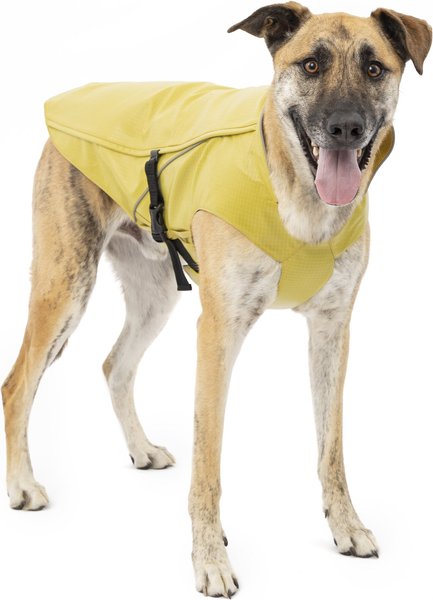 Kurgo Halifax Dog Rain Shell, Slicker Yellow, Small slide 1 of 9