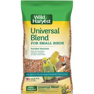 Wild Harvest Universal Blend Fortified Nutrition for Small Bird Birdfeed, 10-lb