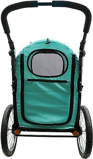 Petique Trailblazer Reflective Dog & Cat Bike Jogger, Neptune