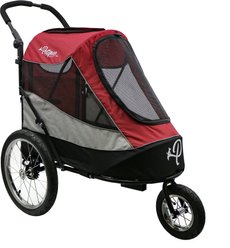 Petique Trailblazer Reflective Dog & Cat Bike Jogger, Mars