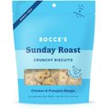 Bocce's Bakery Everyday Sunday Roast Biscuits Crunchy Dog Treats, 5-oz bag