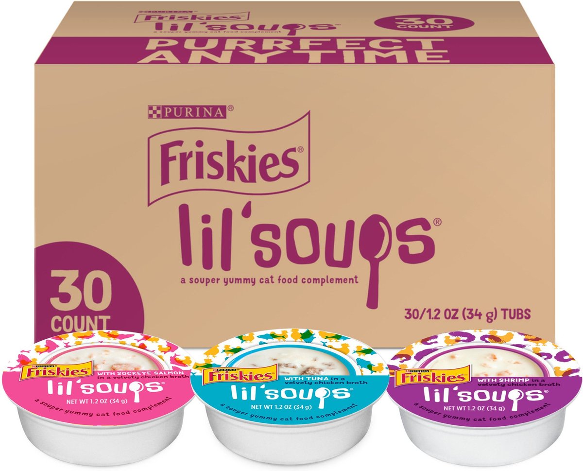 Cat 2024 soup friskies