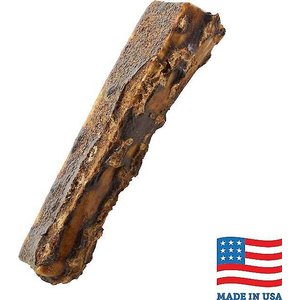 Bones & Chews Made in USA Elk Antler Split with Liver Flavor  Dog Chew, 5", bundle of  2