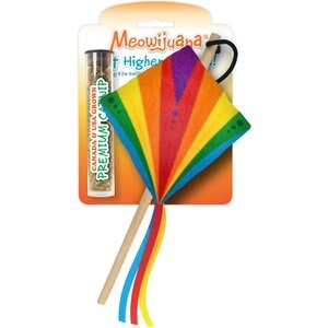 Meowijuana Get Blasted Rocket Wand Refillable Cat Toy with Catnip