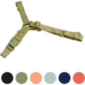 Awoo Roam No Pull Dog Harness, Olive, Medium: 18.5 to 29-in chest