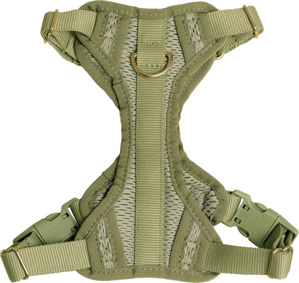 Awoo Huggie Front Clip Dog Harness, Olive, Medium: 20 to 29-in chest slide 1 of 9