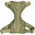 Awoo Huggie Front Clip Dog Harness, Olive, Medium: 20 to 29-in chest