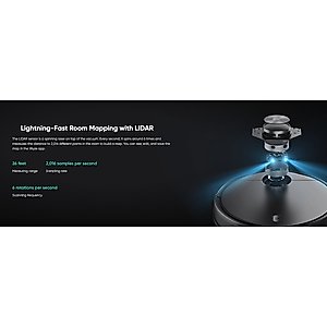 Wyze Robot Dog, Cat & Horse Vacuum Cleaner, Black, Large