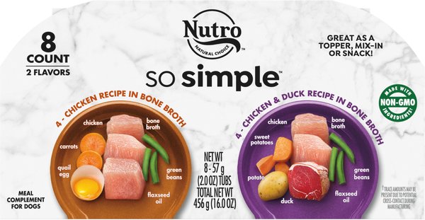 Nutro soft shop dog food