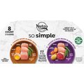 Nutro So Simple Meal Complement Chicken & Duck Recipe in Bone Broth Variety Pack Grain-Free Adult Wet Dog Food Topper, 2-oz tray, case of 16