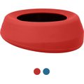 Kurgo Splash Free Wander Dog Water Bowl, Red, 24-oz