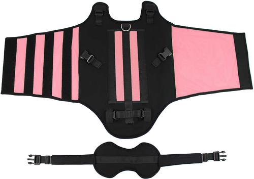 Show full view: Walkin Pets Dog Walkin' VertebraVe, Pink, X-Large slide 2 of 7