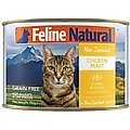 Feline Natural Chicken Feast Grain-Free Canned Cat Food, 6-oz, case of 12