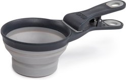 Dexas Popware for Pets Polypropylene Collapsible KlipScoop Dog Food Scoop