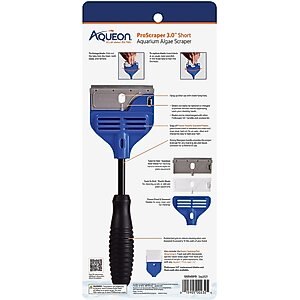Aqueon ProScraper 3.0 Short Aquarium Algae Scraper