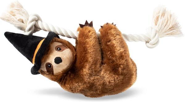 Fringe Studio Winifred The Witchy Sloth Plush Dog Toy slide 1 of 3