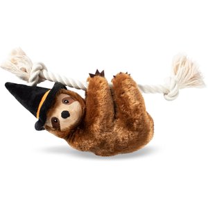 Fringe Studio Winifred The Witchy Sloth Plush Dog Toy