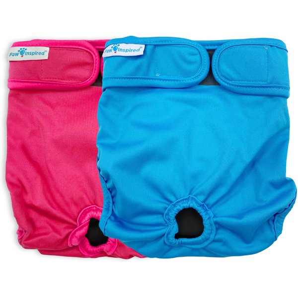 PET MAGASIN Washable Female Dog Diapers, Original, Large: 16 to 24-in ...