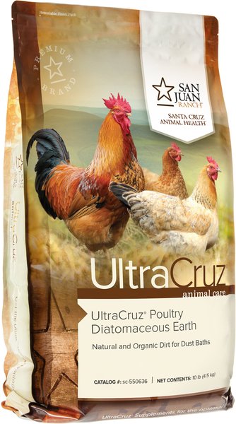 UltraCruz Diatomaceous Earth Poultry Supplement, 10-lb bag slide 1 of 4