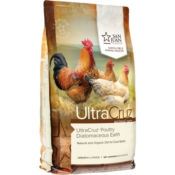 ULTRACRUZ Diatomaceous Earth Poultry Supplement, 10lb bag