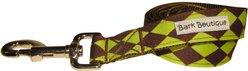 Bark Boutique Harlequin Standard Dog Leash, 5-ft long