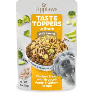 Applaws Taste Toppers - Decoración natural para comida para perros, paquete  de 12, ingredientes limitados, sin granos, decoración de comida para