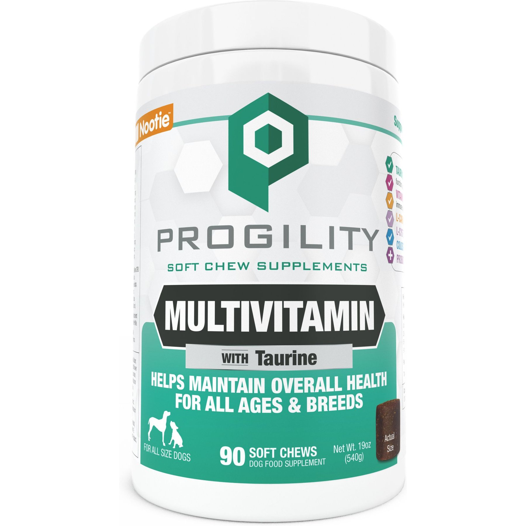 Pup Choice with Probiotics & Glucosamine, Bacon Flavor Soft & Chewy Multivitamin for Dogs, 140 Count
