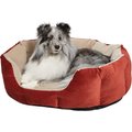 MidWest Tulip Style Dog & Cat Bed, Russet, Small