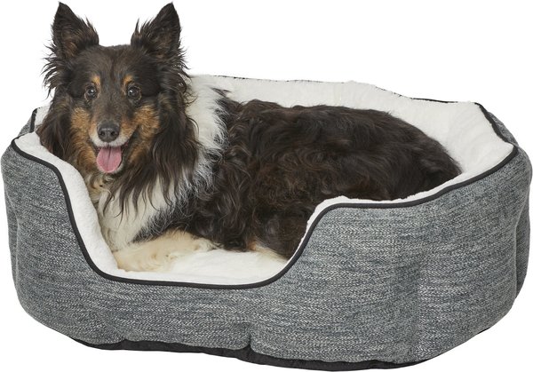 MidWest Tulip Style Dog & Cat Bed, Evergreen, Small slide 1 of 4