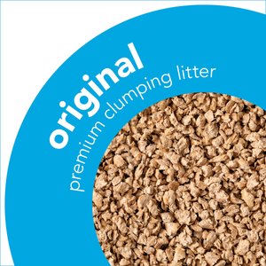 Okocat Original Premium Wood Clumping Cat Litter, 26-lb bag