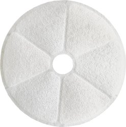 Petdiary Cat Water Fountain Filter, White, Small, 6 count