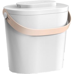 Pawshelf Vacuum Dog & Cat Food Storage Container, White, Medium