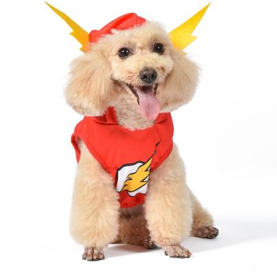 Show full view: Fetch For Pets DC Comics Halloween Flash Dog Costume, X-Large slide 2 of 5