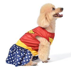 Fetch For Pets DC Comics Wonderwoman Halloween Dog Costume, Small