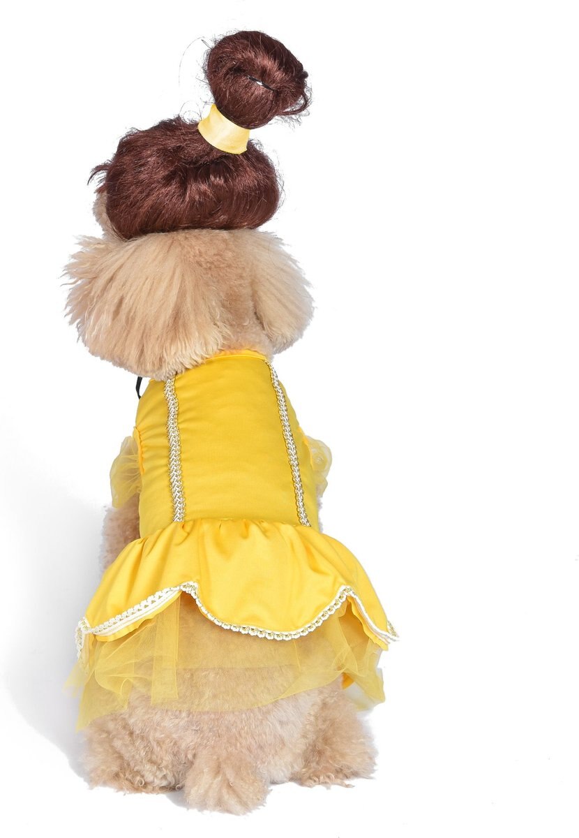 Princess belle 2024 dog costume