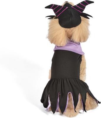Show full view: Fetch For Pets Disney Villains Halloween Maleficent Dog Costume, X-Small slide 3 of 6