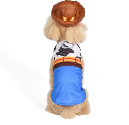 Show full view: Fetch For Pets Disney Halloween Toy Story Woody Dog Costume, Small slide 3 of 5