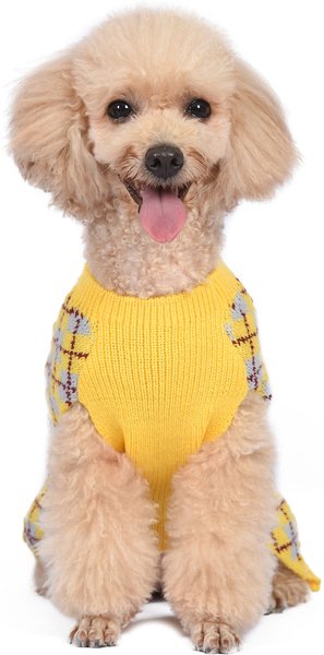 Show full view: Fetch For Pets Harry Potter Hufflepuff Dog Sweater, Medium slide 2 of 5