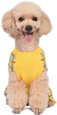Show full view: Fetch For Pets Harry Potter Hufflepuff Dog Sweater, Medium slide 2 of 5