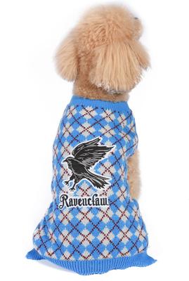 Show full view: Fetch For Pets Harry Potter Ravenclaw Dog Sweater, Small slide 3 of 5
