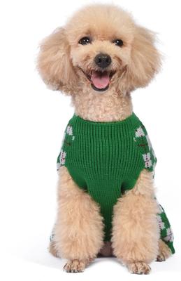 Show full view: Fetch For Pets Harry Potter Slytherin Dog Sweater, Medium slide 3 of 6
