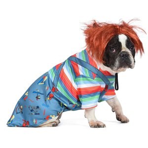 Fetch for Pets NBC Horror Chucky Halloween Dog Costume, XX-Large