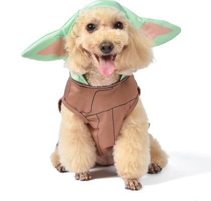 Show full view: Fetch For Pets Star Wars Halloween Grogu Dog Costume, Large slide 3 of 7
