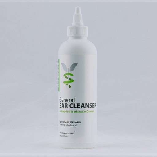 Vet Basics General Dog & Cat Ear Cleanser, 8-oz bottle