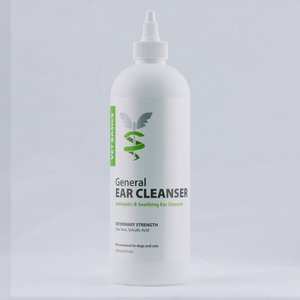 Vet Basics General Dog & Cat Ear Cleanser, 16-oz bottle