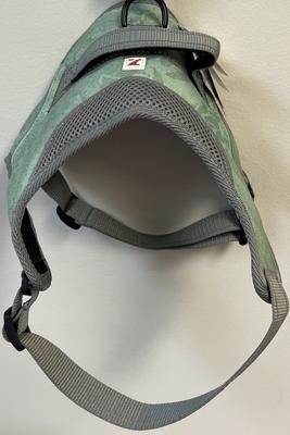 Show full view: Doggy Tales Realtree Patented Hart Dog Harness, Lime Green, 60-in slide 2 of 3