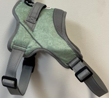 Show full view: Doggy Tales Realtree Patented Hart Dog Harness, Lime Green, 60-in slide 3 of 3