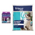 Feliway Classic 30 Day Starter Kit Calming Diffuser for Cats + Frisco Multi-Cat Unscented Clumping Clay Litter