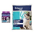 Feliway Classic 30 Day Starter Kit Calming Diffuser for Cats + Frisco Multi-Cat Unscented Clumping Clay Litter